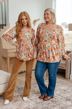 Load image into Gallery viewer, SP24- Fall For Florals Babydoll Top (Reg & Curvy)