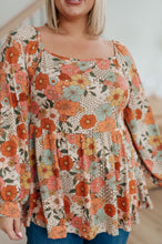 Load image into Gallery viewer, SP24- Fall For Florals Babydoll Top (Reg & Curvy)