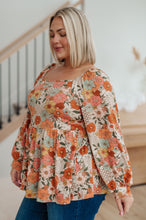 Load image into Gallery viewer, SP24- Fall For Florals Babydoll Top (Reg & Curvy)