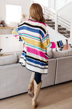 Load image into Gallery viewer, SP24- BIBI-Felt Cute Striped Cardigan (Reg & Curvy)