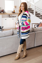 Load image into Gallery viewer, SP24- BIBI-Felt Cute Striped Cardigan (Reg & Curvy)