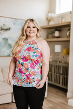 Load image into Gallery viewer, 111 NORTH- Festival Season Floral Halter Tank