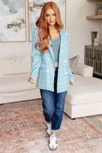 Load image into Gallery viewer, HAPTICS- Fetch My Briefcase Plaid Blazer