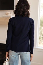 Load image into Gallery viewer, SP24- Fitted Blazer in Navy