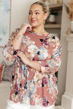 Load image into Gallery viewer, SEW IN LOVE- Float on Floral Top in Marsala