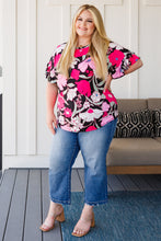 Load image into Gallery viewer, SP24- Floral First Ruffle Sleeve Top