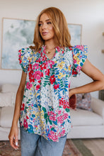 Load image into Gallery viewer, Floral Impressions Blouse