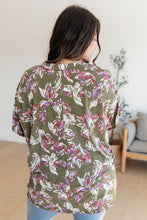 Load image into Gallery viewer, WHITE BIRCH- Flower Girl Floral V-Neck Top