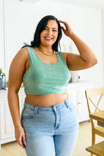 Load image into Gallery viewer, SP24- Get On My Level Cropped Cami in Mint