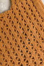 Load image into Gallery viewer, SP24- Girls Day Open Weave Bag in Tan