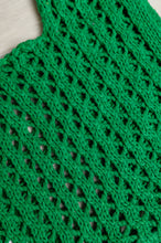 Load image into Gallery viewer, SP24- AVE SHOPS- Girls Day Open Weave Bag in Green