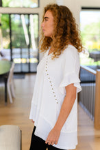Load image into Gallery viewer, Giving In V Neck Spliced Top (Reg & Curvy)