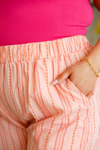 Load image into Gallery viewer, Go With It High Rise Striped Shorts- COTTON BLEU