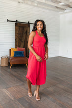 Load image into Gallery viewer, Good Idea Jumpsuit in Red