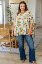Load image into Gallery viewer, SP24- Good Morning Floral V-Neck Blouse (Reg & Curvy)