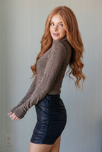 Load image into Gallery viewer, SP24- Shimmer and Shine Mock Neck Bodysuit (Reg & Curvy)