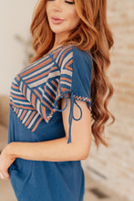 Load image into Gallery viewer, Greece Lightning V-Neck Blouse- ANDREE' BY UNIT