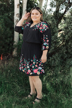 Load image into Gallery viewer, Happy To See You Floral Embroidered Dress (Reg & Curvy)