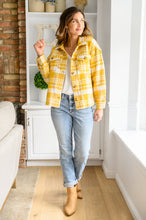 Load image into Gallery viewer, Hard to Miss Shacket in Mustard