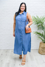 Load image into Gallery viewer, COZY CASUAL- Harper Button Front Dress