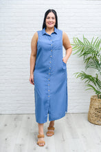 Load image into Gallery viewer, COZY CASUAL- Harper Button Front Dress