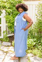 Load image into Gallery viewer, COZY CASUAL- Harper Button Front Dress