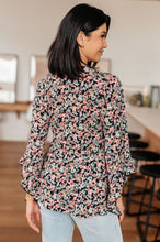 Load image into Gallery viewer, SP24- SEW IN LOVE- Have It All Angel Sleeve Top in Black Floral