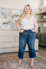Load image into Gallery viewer, JUDY BLUE- Hayes High Rise Wide Leg Crop Jeans