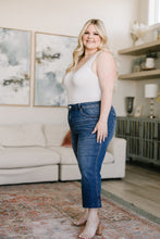 Load image into Gallery viewer, JUDY BLUE- Hayes High Rise Wide Leg Crop Jeans