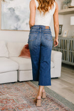 Load image into Gallery viewer, JUDY BLUE- Hayes High Rise Wide Leg Crop Jeans
