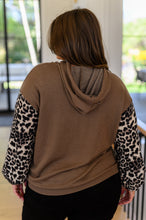 Load image into Gallery viewer, Here And There Leopard Print Hoodie (Reg & Curvy)