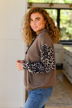 Load image into Gallery viewer, Here And There Leopard Print Hoodie (Reg & Curvy)