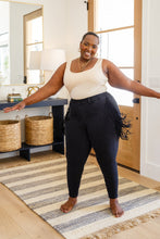 Load image into Gallery viewer, **FLASH DEAL** (REG $64) Country Concert Ready!! Judy Blue Side Fringe Skinny Jegging in Black