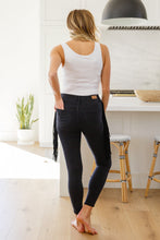 Load image into Gallery viewer, **FLASH DEAL** (REG $64) Country Concert Ready!! Judy Blue Side Fringe Skinny Jegging in Black