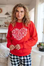 Load image into Gallery viewer, SP24- Holiday Heart Sweatshirt