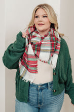 Load image into Gallery viewer, SP24- AVENUE SHOPS- Holiday Plaid Scarf
