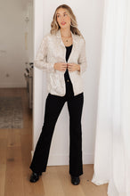 Load image into Gallery viewer, SP24- I Know You're Busy Sequin Blazer (Reg & Curvy)
