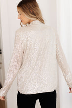 Load image into Gallery viewer, SP24- I Know You're Busy Sequin Blazer (Reg & Curvy)