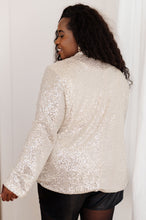 Load image into Gallery viewer, SP24- I Know You're Busy Sequin Blazer (Reg & Curvy)