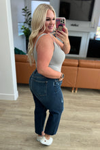Load image into Gallery viewer, JUDY BLUE - Whitney High Rise Distressed Wide Leg Crop Jeans (Sizes 0-24)