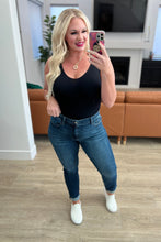 Load image into Gallery viewer, JB Amber Mid Rise Cuffed Slim Fit Jeans (Sizes 0-24)
