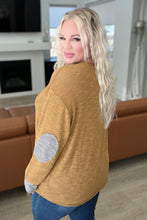 Load image into Gallery viewer, SP24- Textured Top with Elbow Patches in Camel