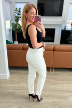 Load image into Gallery viewer, JUDY BLUE- Charlene High Rise Contrast Thread Jogger in Ecru