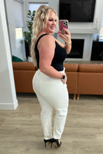 Load image into Gallery viewer, JUDY BLUE- Charlene High Rise Contrast Thread Jogger in Ecru