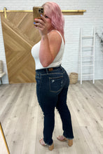 Load image into Gallery viewer, JB -Sloane Mid Rise Heavy Destroyed Straight Jeans