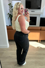 Load image into Gallery viewer, JB Joan High Rise Control Top Straight Jeans in Washed Black (Sizes 0-24)