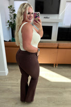 Load image into Gallery viewer, JB Sienna High Rise Control Top Flare Jeans in Espresso (Sizes 0-24)