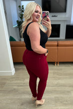 Load image into Gallery viewer, JB Wanda High Rise Control Top Skinny Jeans Scarlet (Sizes 0- 24)