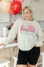 Load image into Gallery viewer, AVE SHOPS- I'm A Sucker for You Valentine Pullover