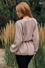 Load image into Gallery viewer, Imagine It All V-Neck Peplum Top